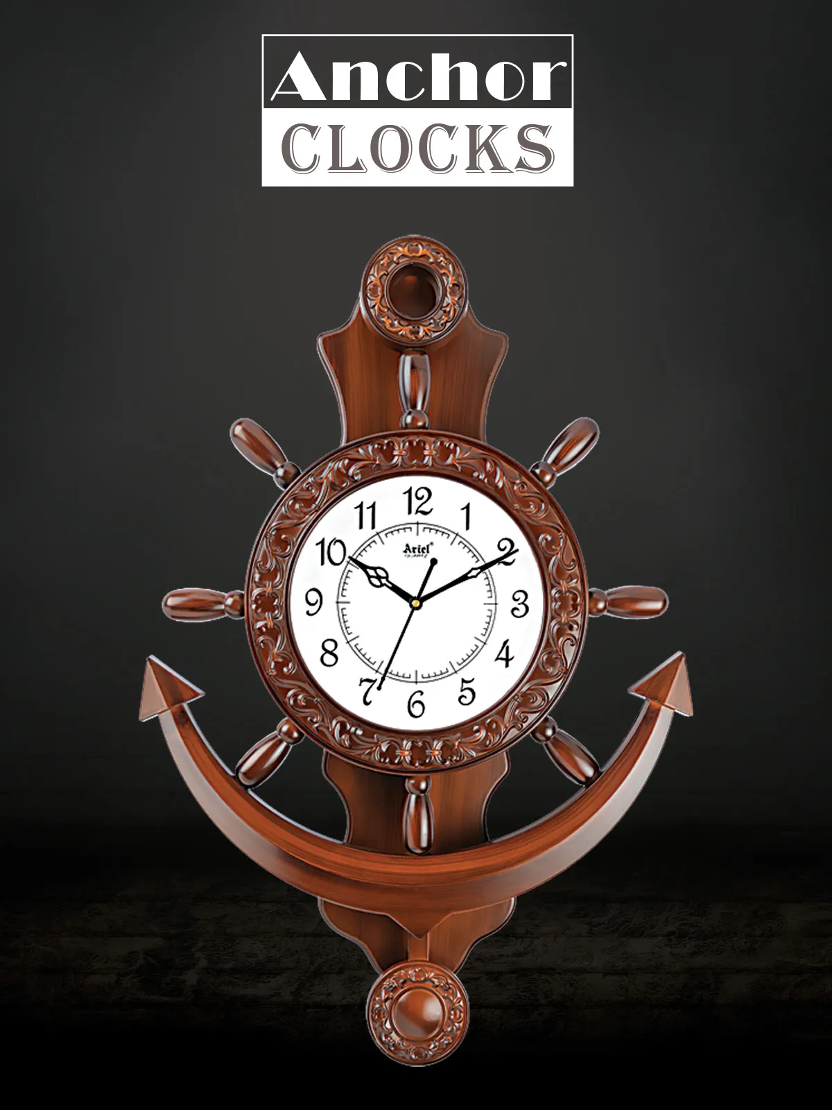 Anchor Wall Clock