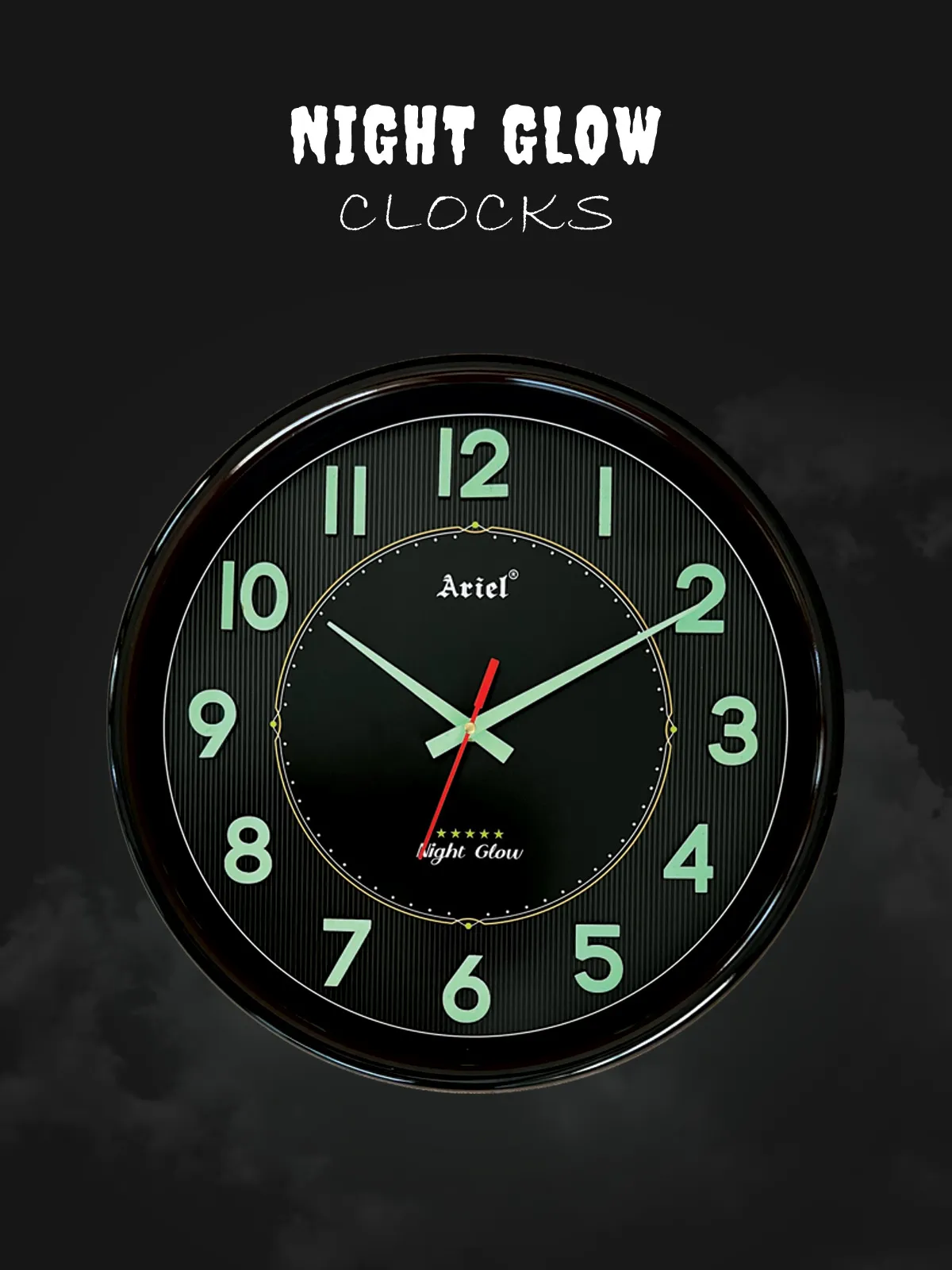 Night Glow Wall Clock