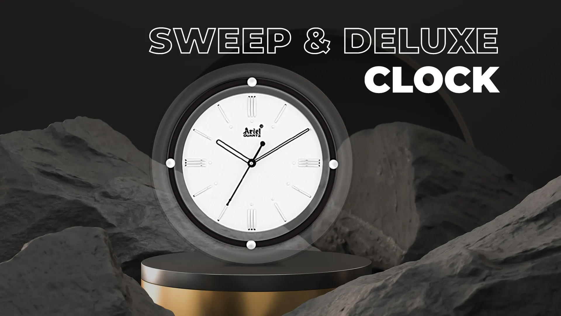 Sweep & deluxe wall clocks
