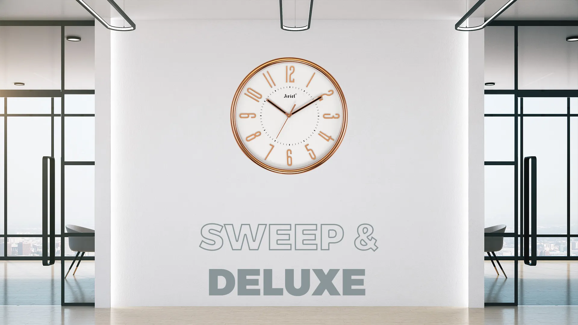 Sweep & deluxe wall clocks